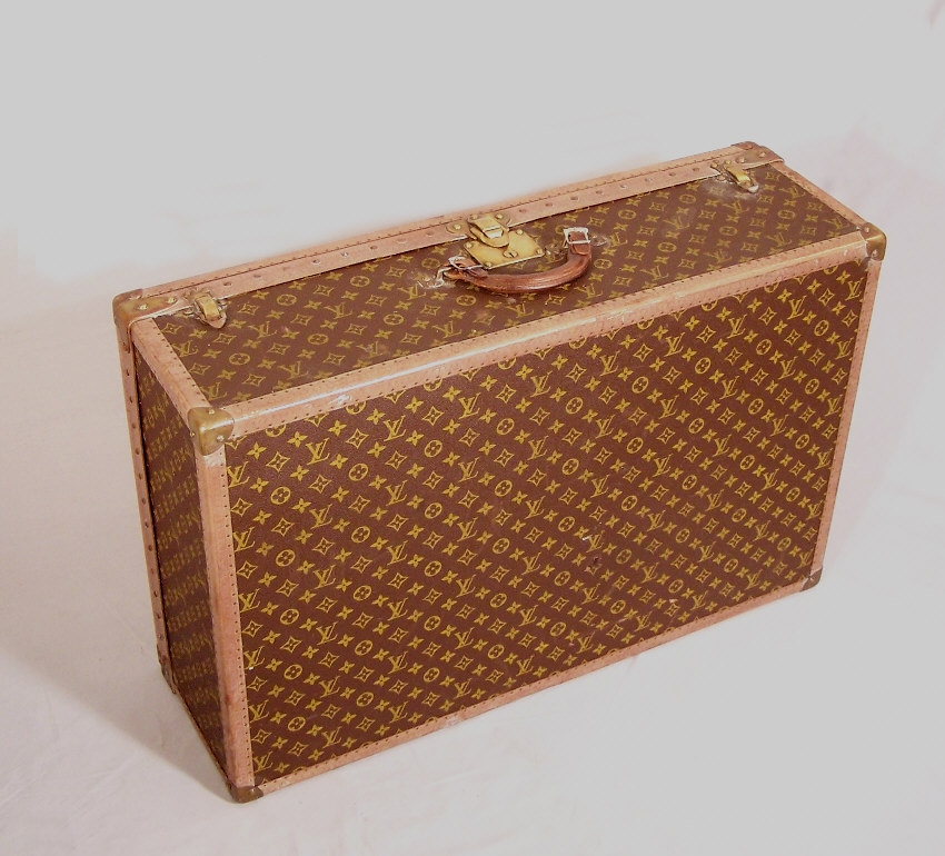 #7906 Vintage Louis Vuitton Monogram suitcase trunk from Paris For Sale | nrd.kbic-nsn.gov | Classifieds