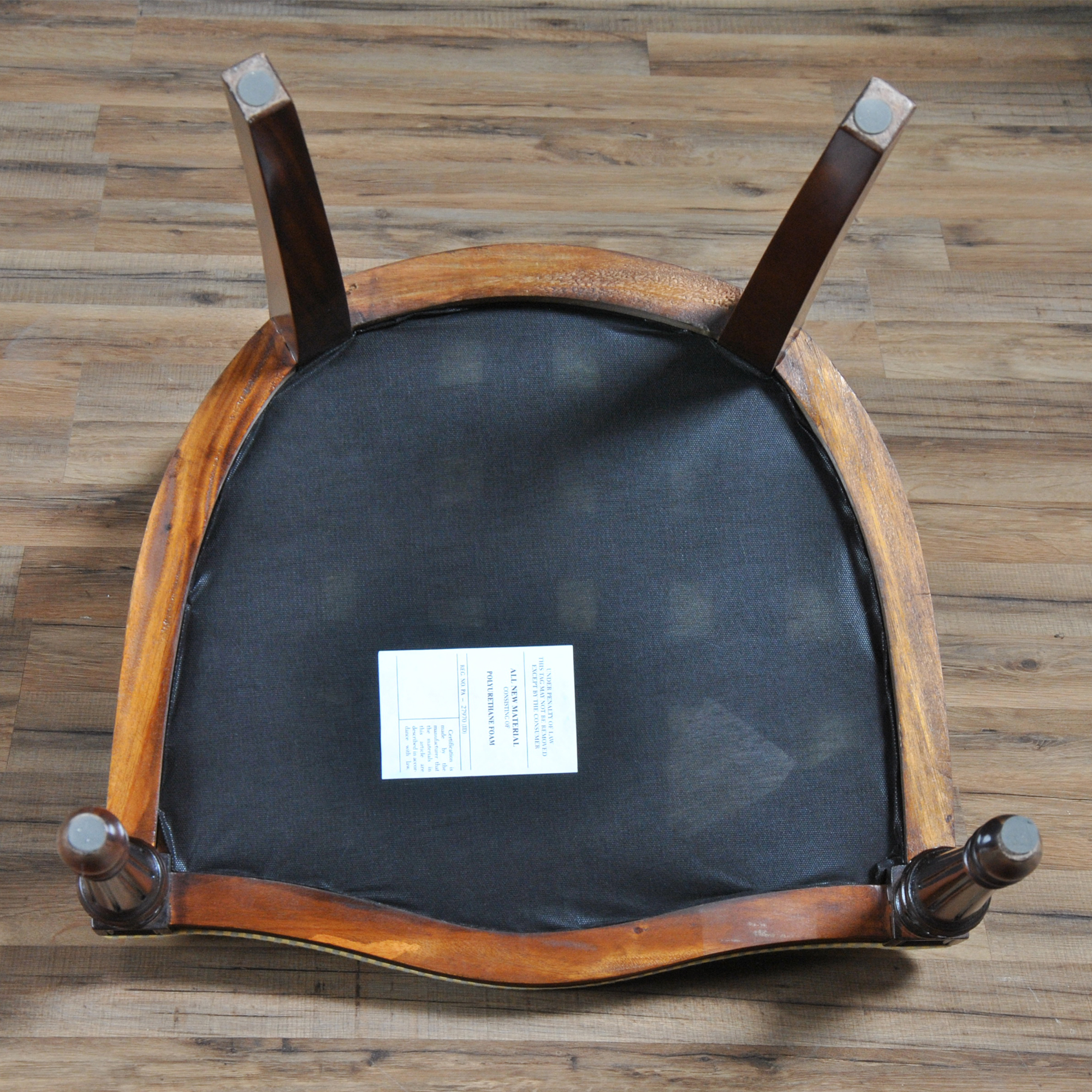 Round Back Mahogany Side Chair **NEW** For Sale | Antiques.com