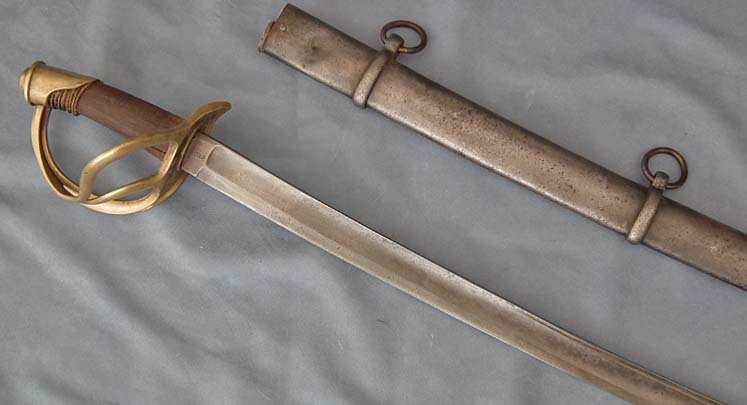 Sold Authentic Antique American Civil War Us Cavalry Sword Model 1840