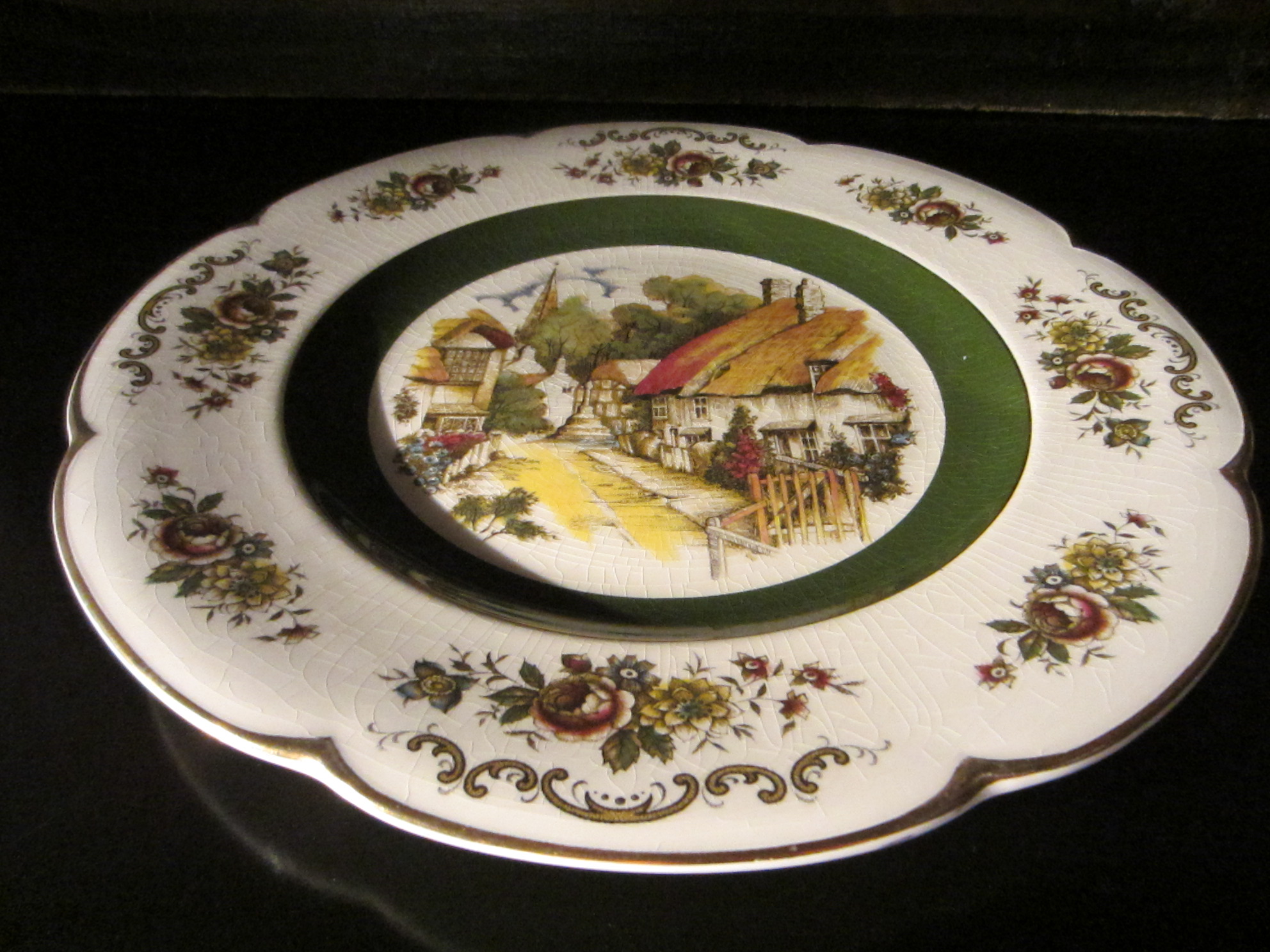 Ascot service plate by wood and sons