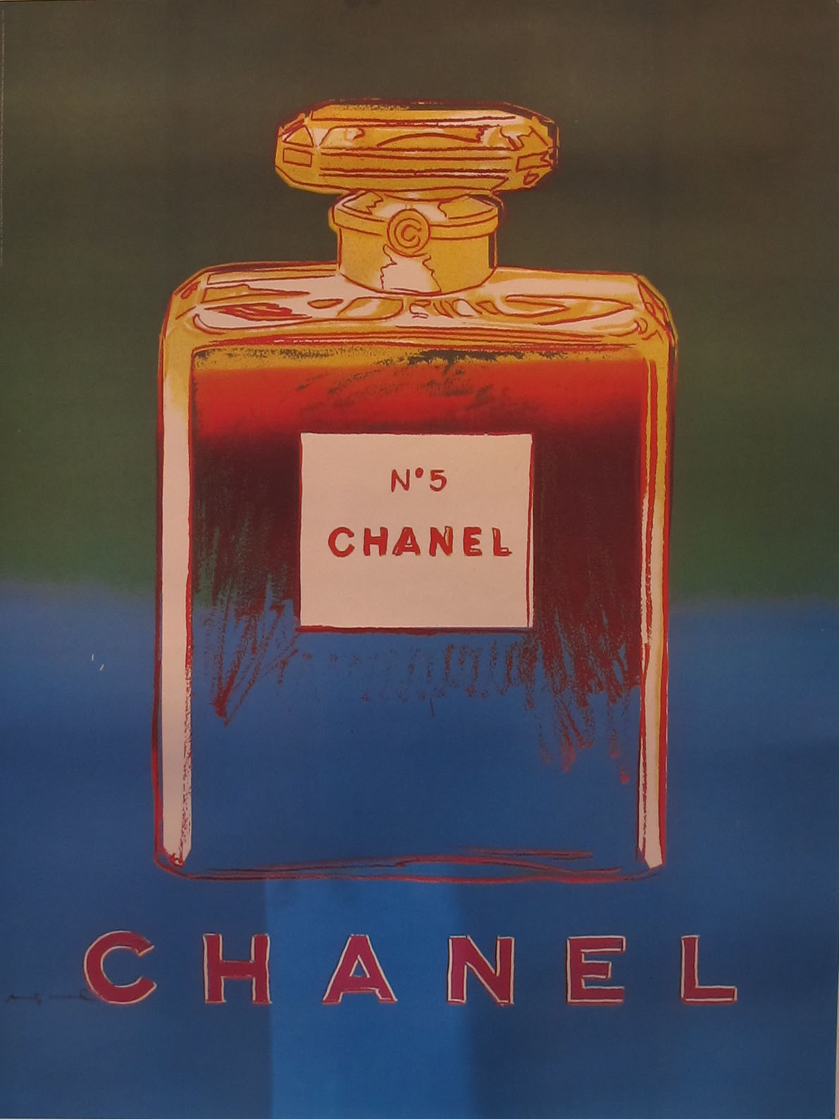 Andy Warhol Chanel No 5 Poster, Reissued by the Andy Warhol Foundation