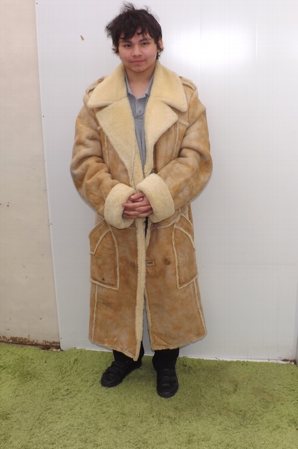 A del boys sheepskin coat For Sale 
