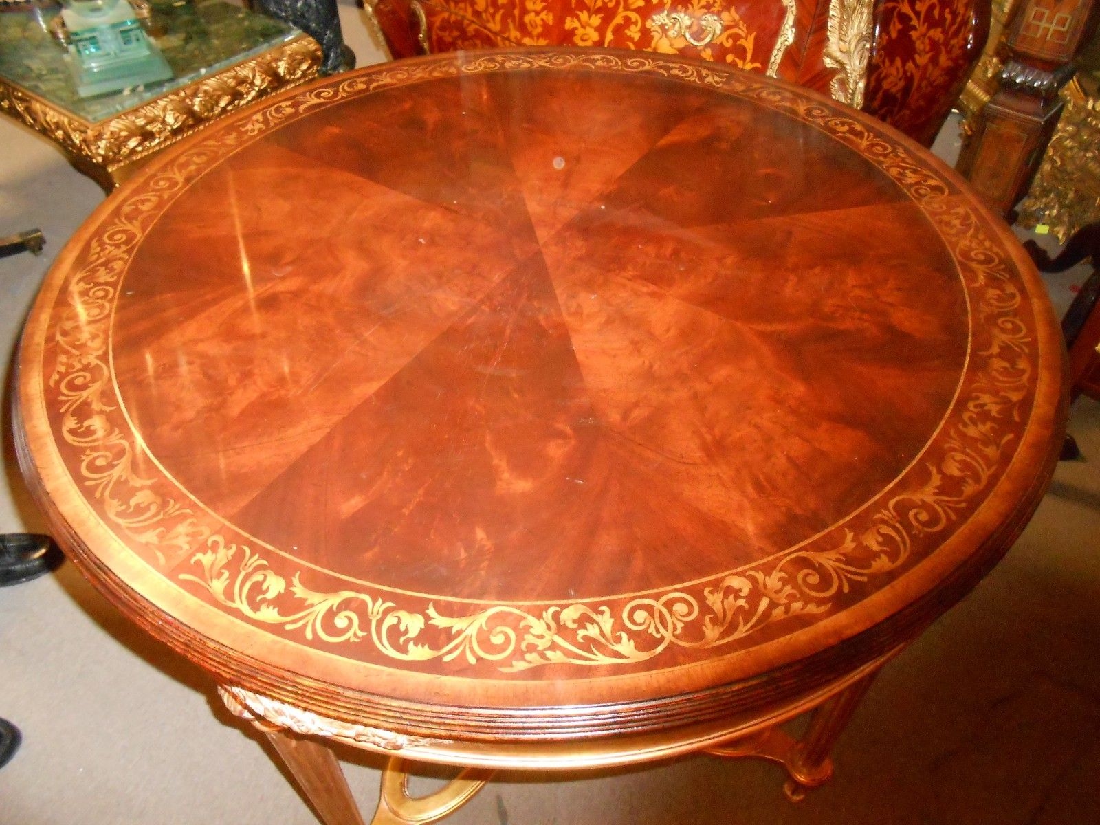 hand-carved-gold-leaf-center-table-for-sale-antiques-classifieds