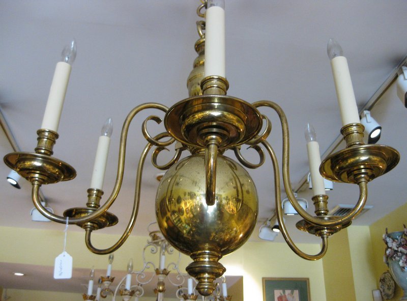 antique brass dining room chandeliers