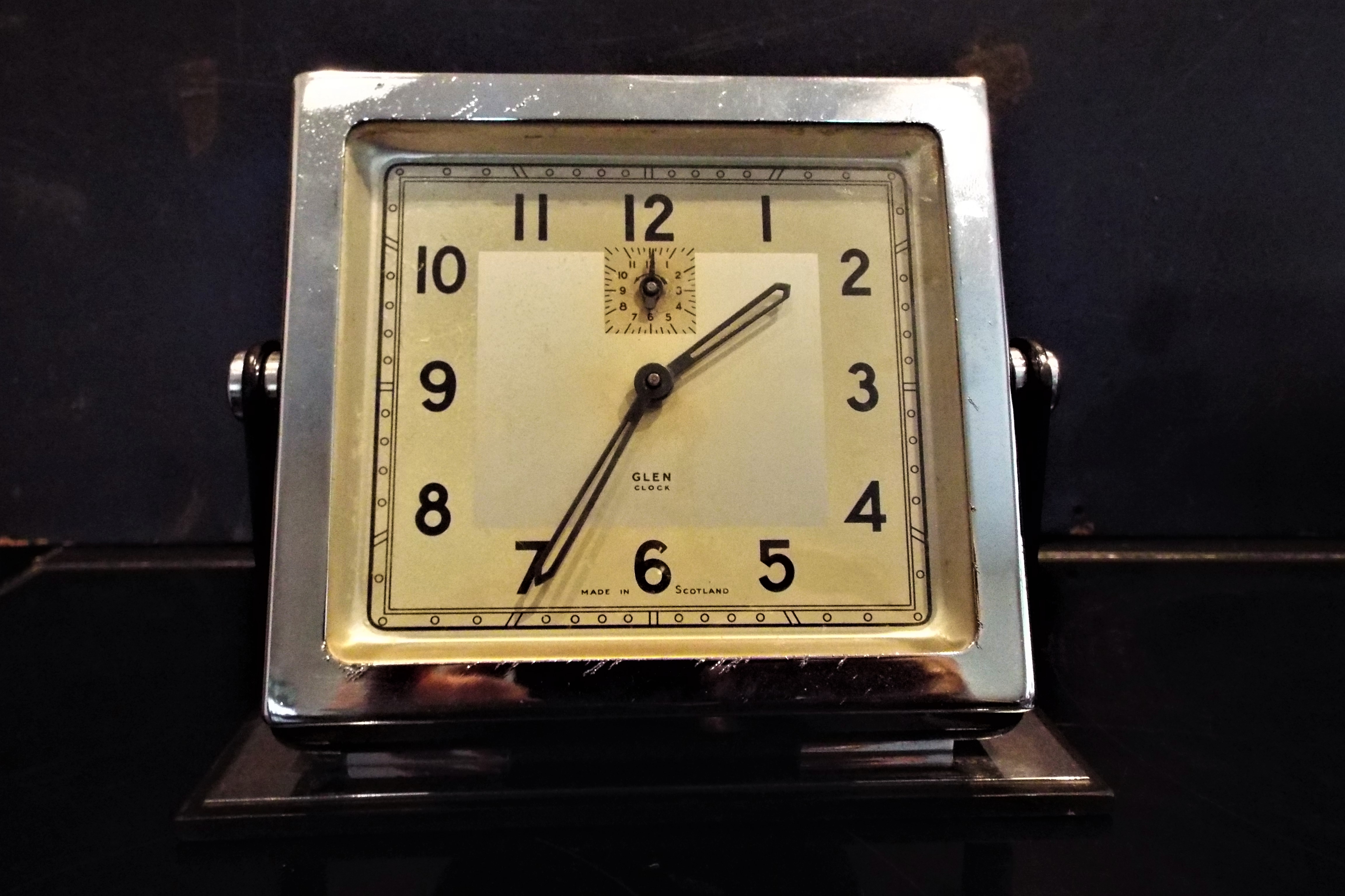 Art Deco rare Scottish Glen alarm clock For Sale | Antiques.com ...
