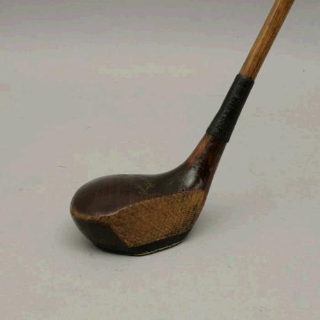 Antique Hickory Golf Club by Martin & Kirkaldy Ltd. For Sale | Antiques ...