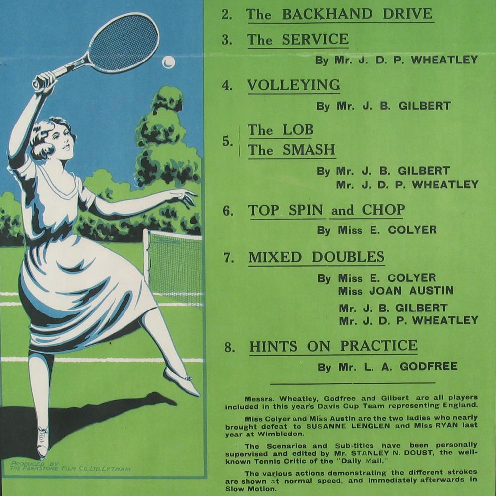 Vintage Tennis Poster For Sale | Antiques.com | Classifieds