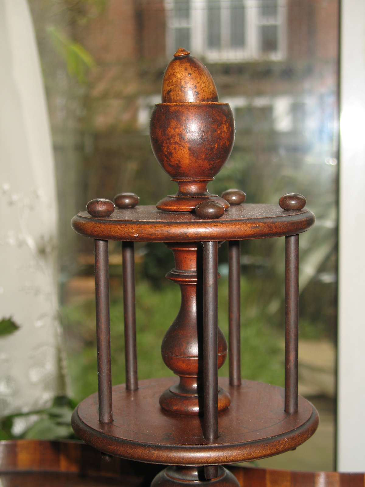 Antique Victorian Bobbin or Cotton Reel Stand C1850 -  UK