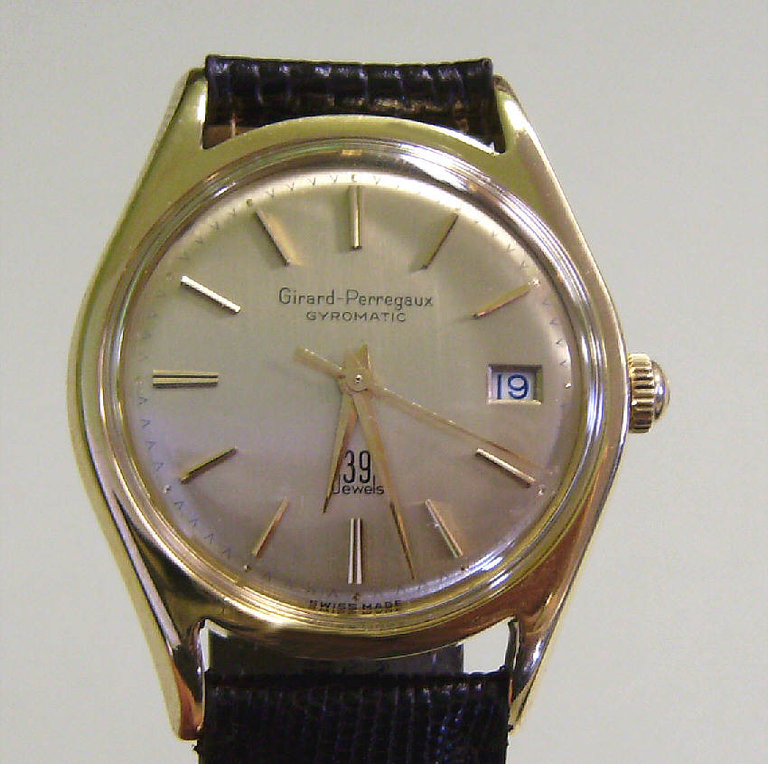 Girard Perregaux 39 Jewel Gyromatic mans Swiss wrist watch : Item ...