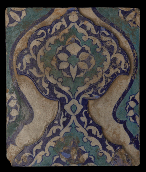 Islamic Glazed Tile - JB.1215 For Sale | Antiques.com | Classifieds